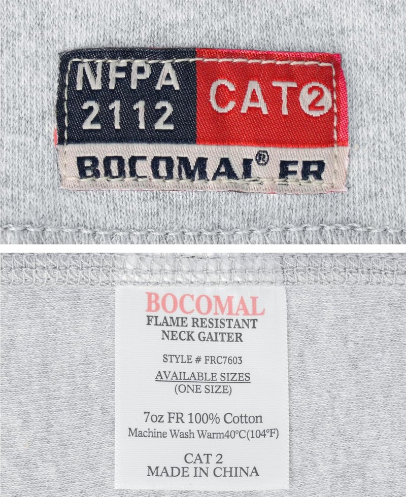 BOCOMAL FR Neck Gaiters Face Mask 7oz Mightweight Flame Resistant Welding Hood NFPA2112 CAT2 - Image 5